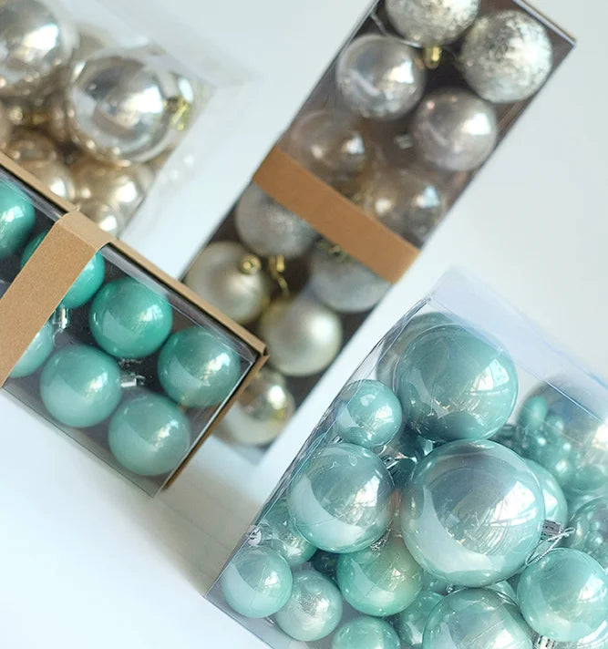 Pearl Christmas Balls Tree Decor