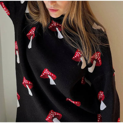 Mushroom Haven Sweater