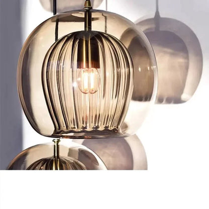 Nordic Double Glass Pendant Light