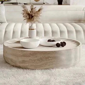 Minimalist Round Coffee Table