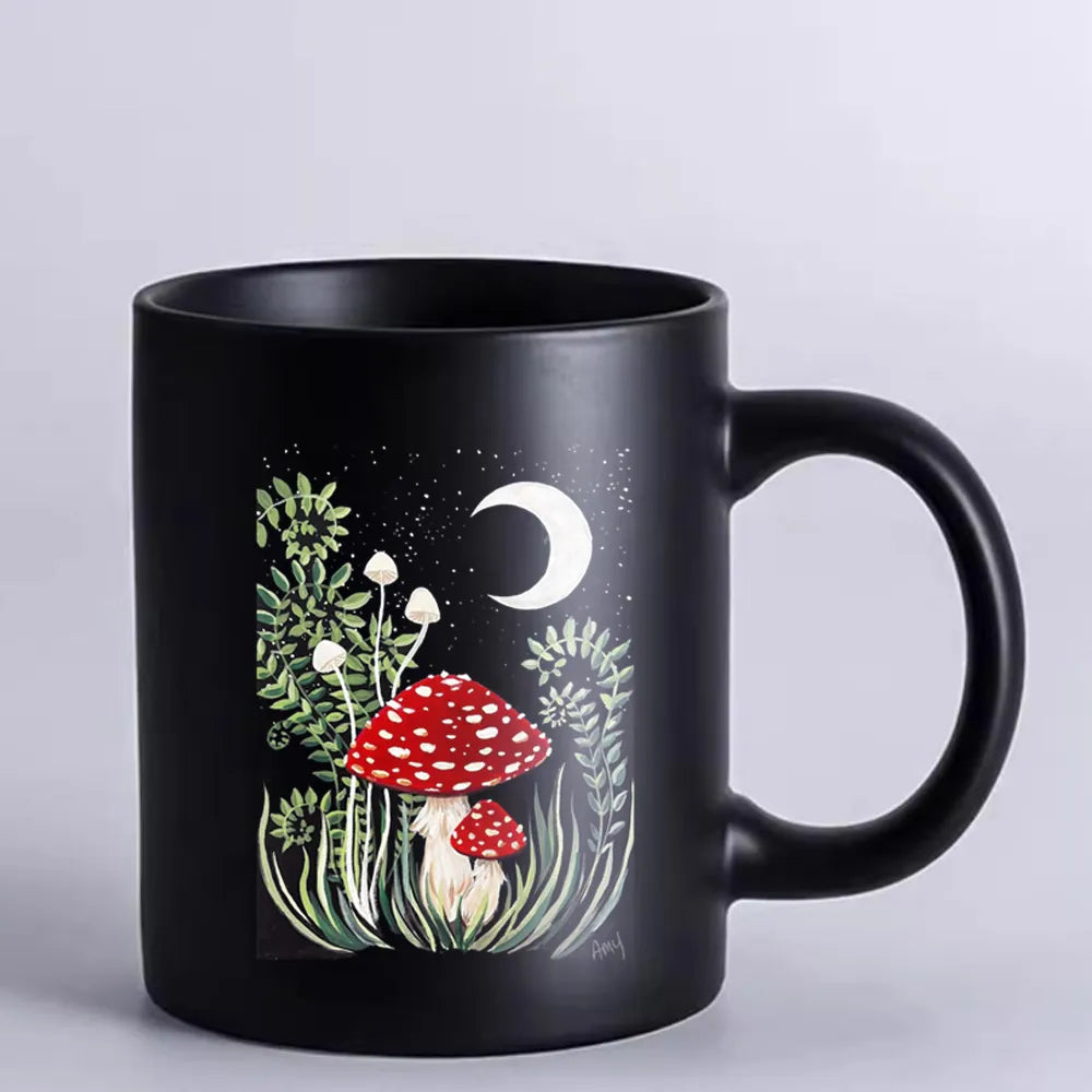 Magical Mushrooms Night Mug