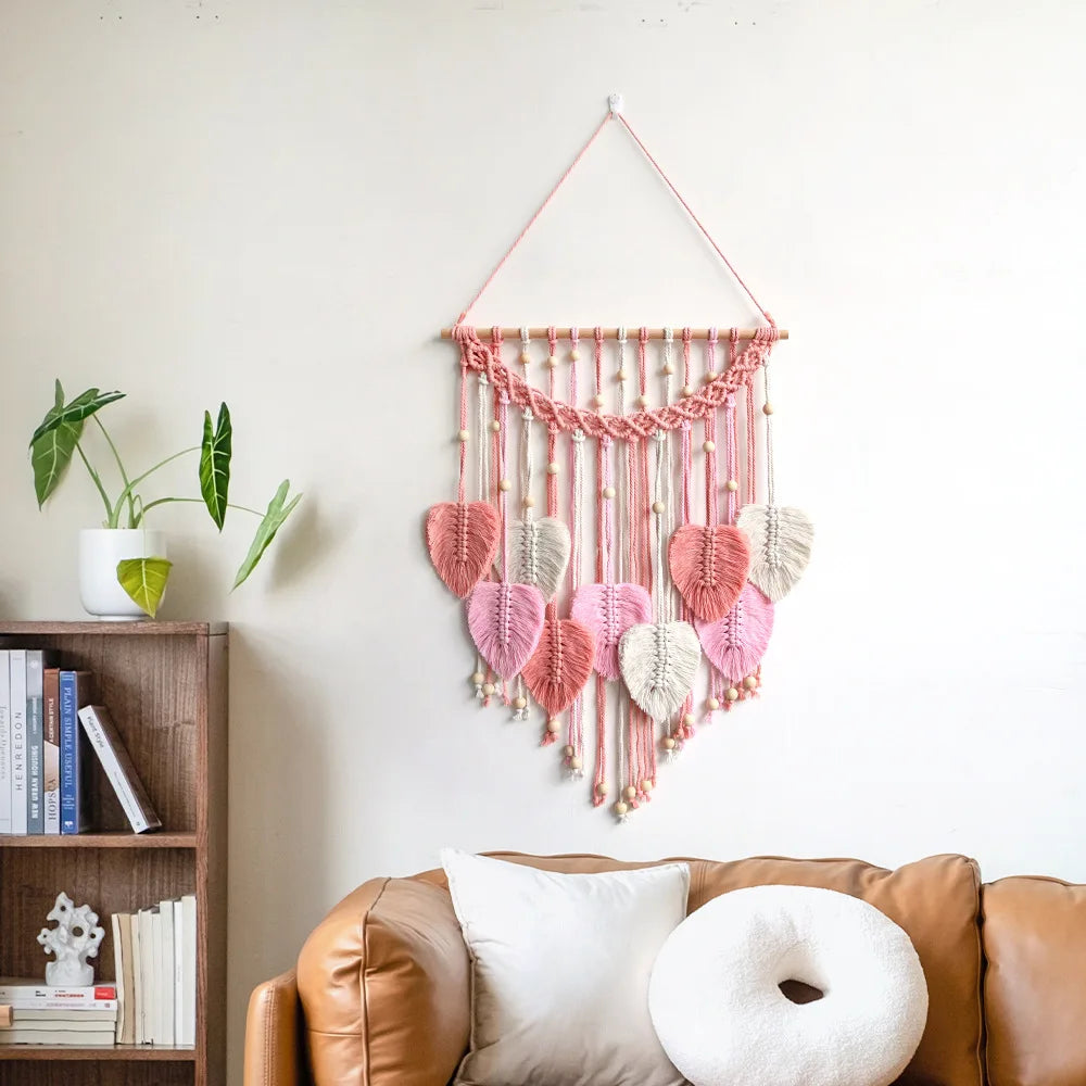 Leaf Macrame Wall Hanging