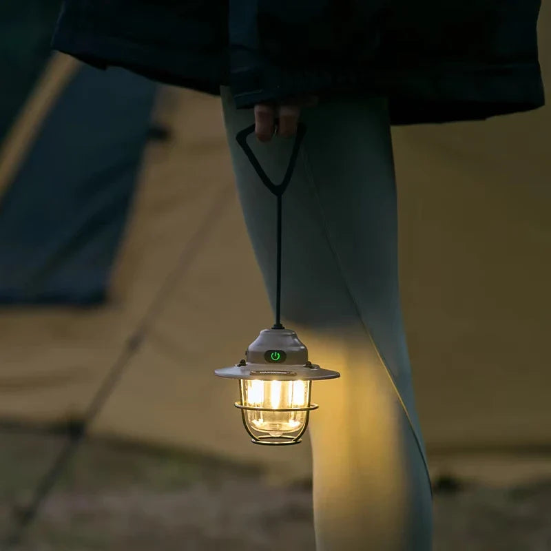 Rechargeable Vintage Camping Lantern