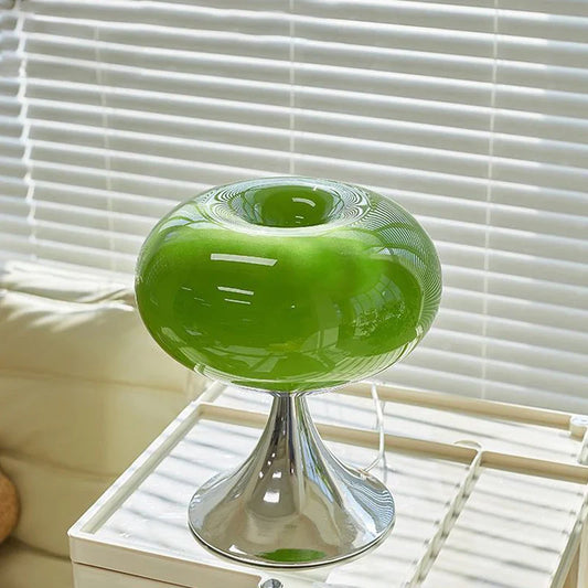 Apple Vintage Glass Table Lamp