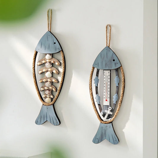 Wooden Fish Wall Decor