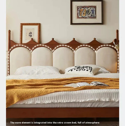 CrownRest™ Solid Wood Bed