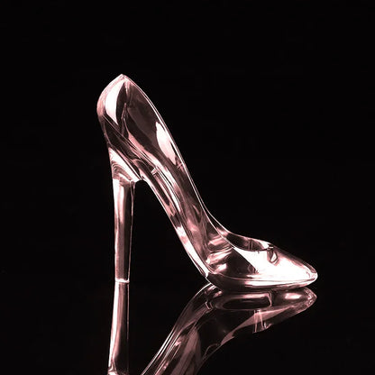 Cinderella Acrylic Shoe Sculpture