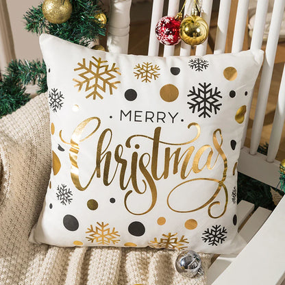 4 Pcs Christmas Cushion Covers