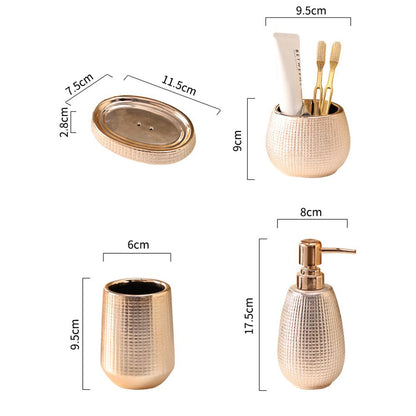 Rose Gold Bathroom Accessories