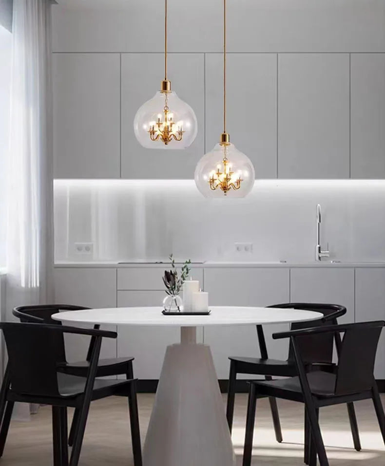 Golden Globe Kronleuchter-Anhänger