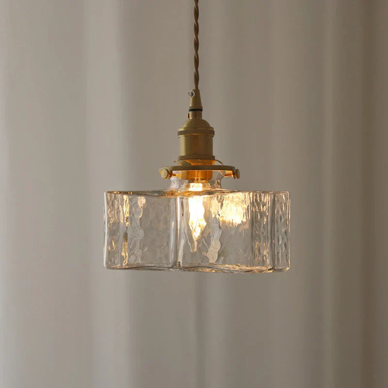Retro Savoy Glass Pendant Light