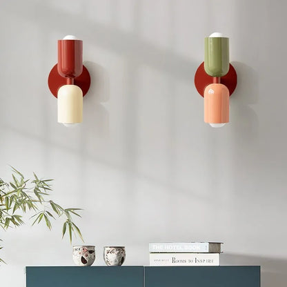 Lampe Appliques Crème Macaron