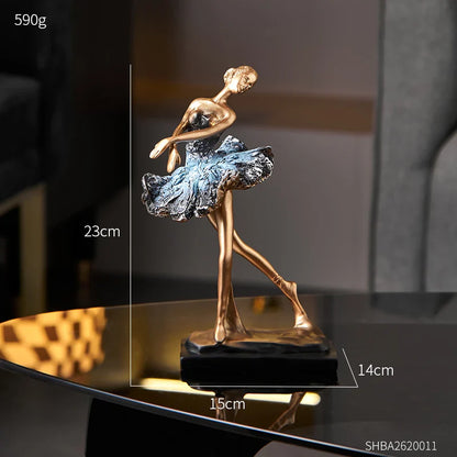 Dancing Girl Resin Statue