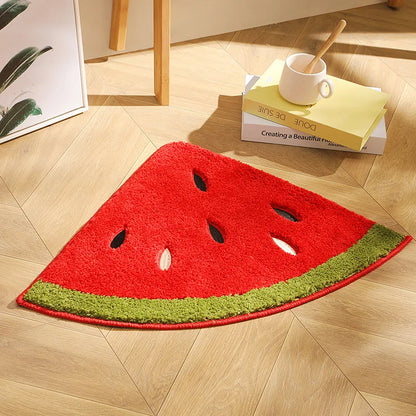 Fruit Shape Tufted Bath Mat