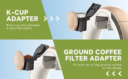 Mini Q 2-in-1 Single Serve Coffee Machine