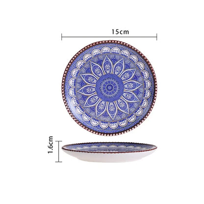 Hand Painted in Bohemian Notes Plates & Bowls