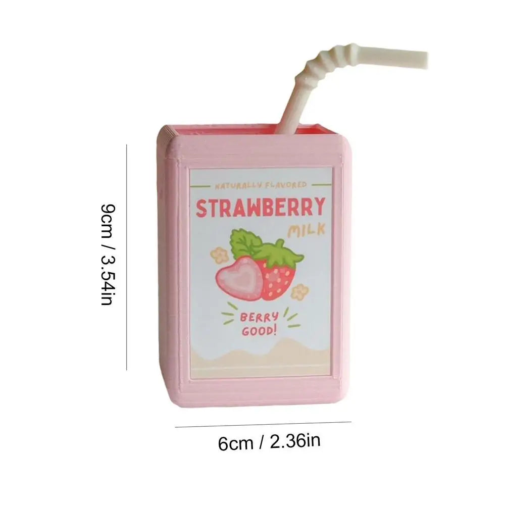 Pot de fleurs en forme de boîte à jus