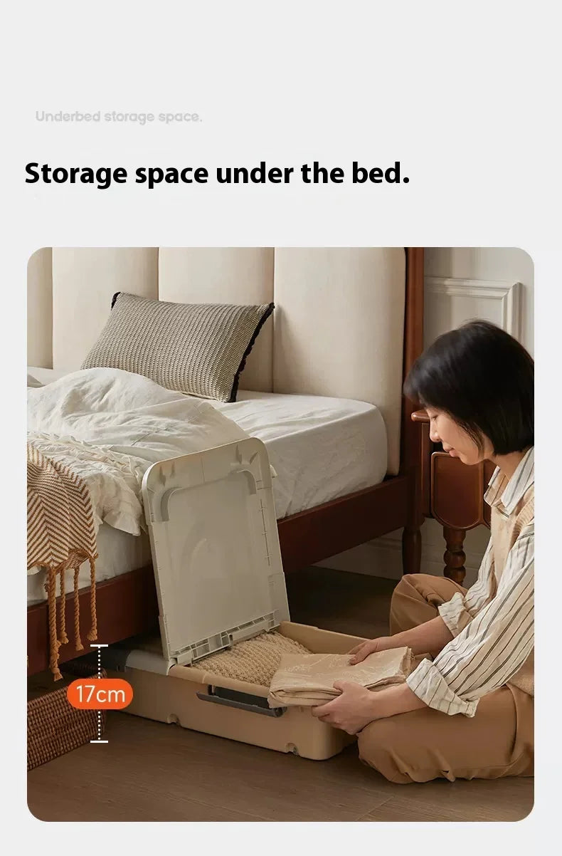 CrownRest™ Solid Wood Bed