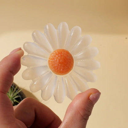 Selenite Daisy Bloom Crystal
