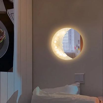 Crescent Moon Mural Wall Lamp