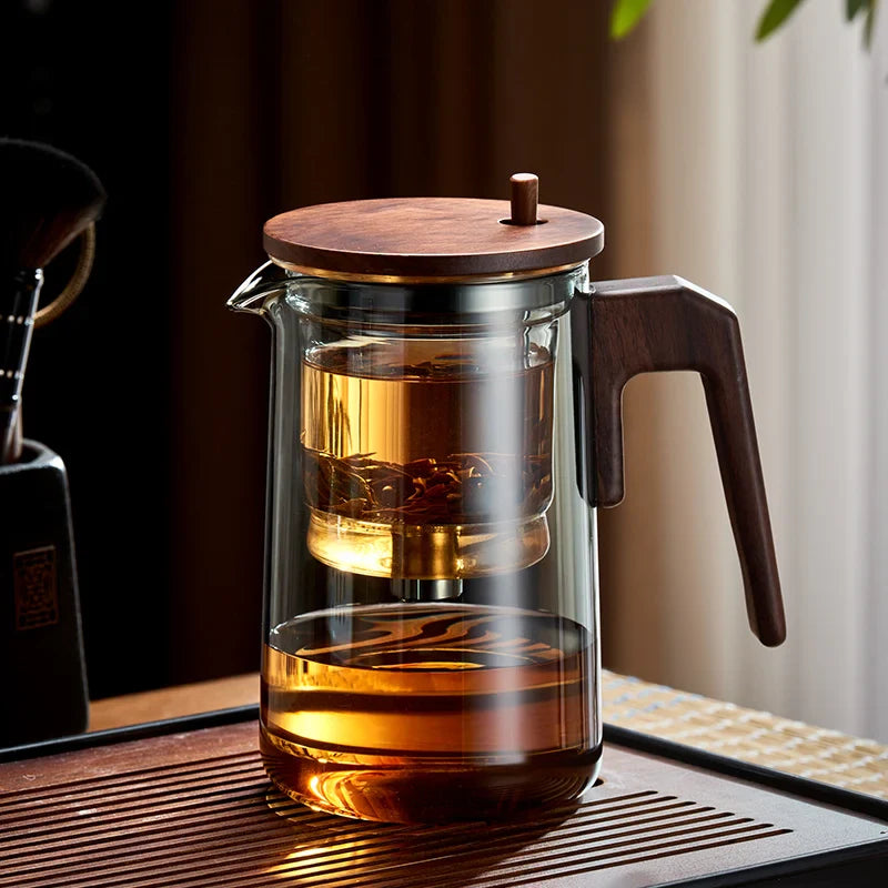 Magical One-Key Brewing Teapot