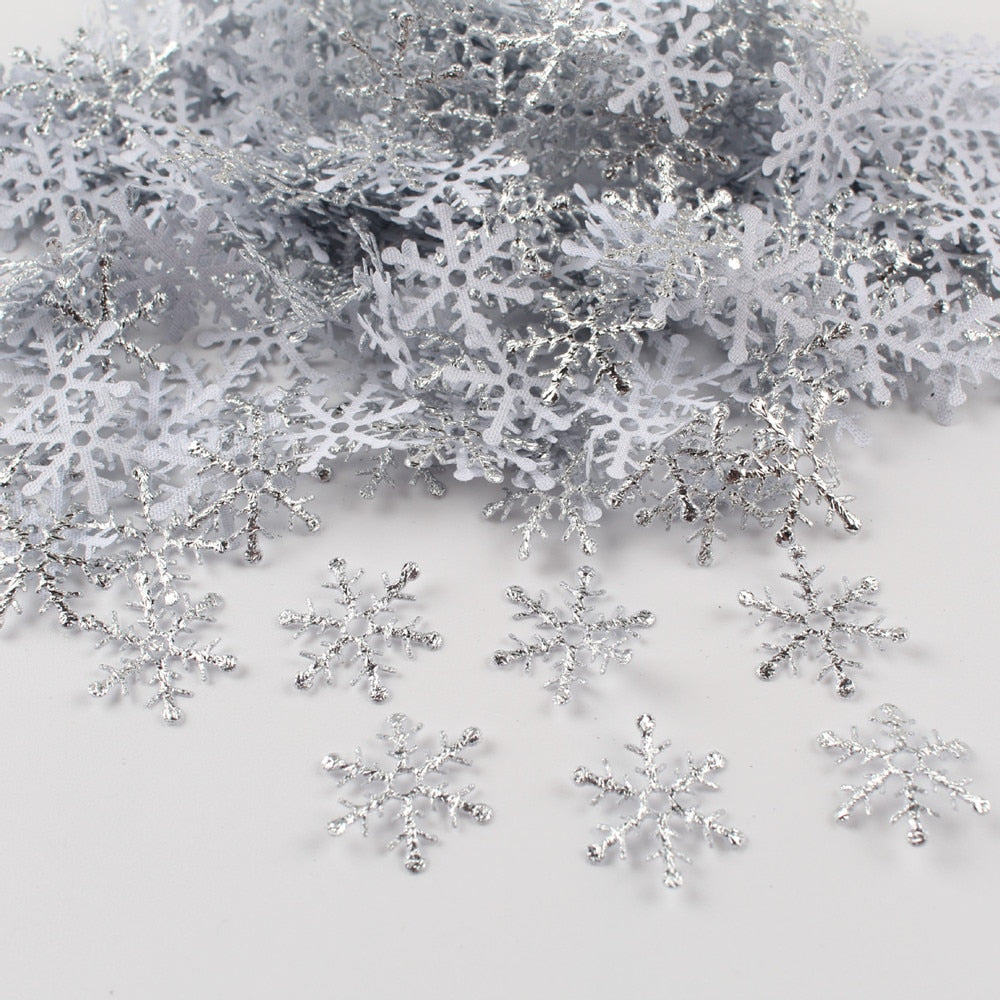 Artificial Christmas Snowflakes Confetti