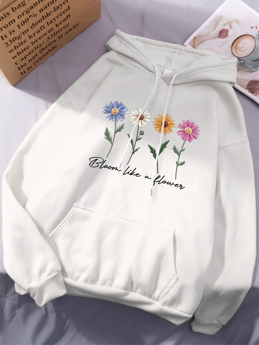 Bloom Like A Flower Hoodie