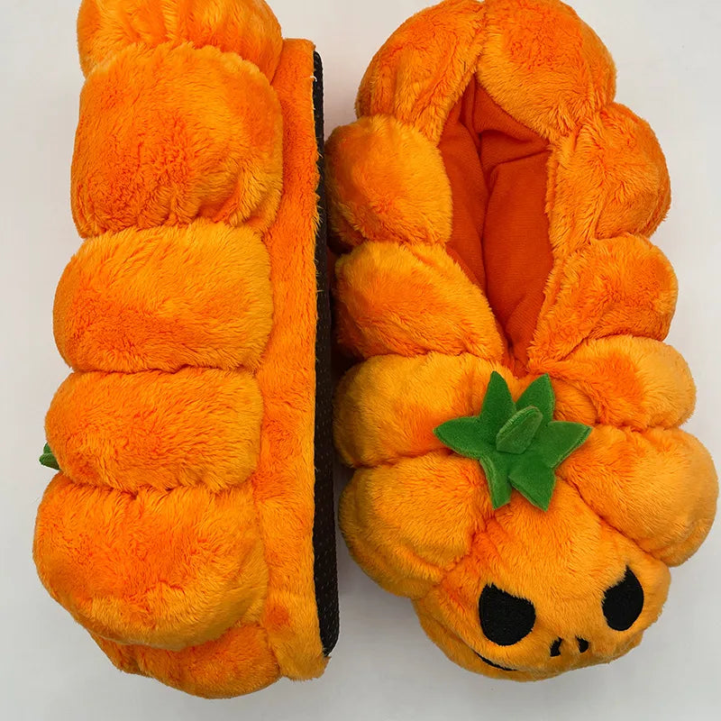 Halloween Pumpkin Slippers