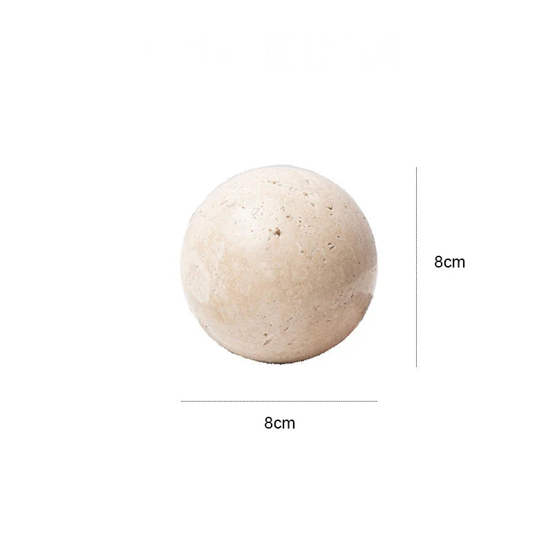 Natural Stone Marble Decorative Sphere