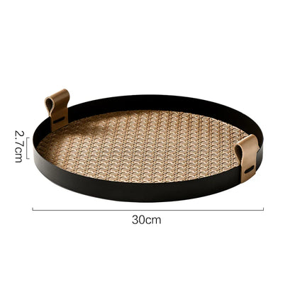 Luxury Nordic Leather Tray