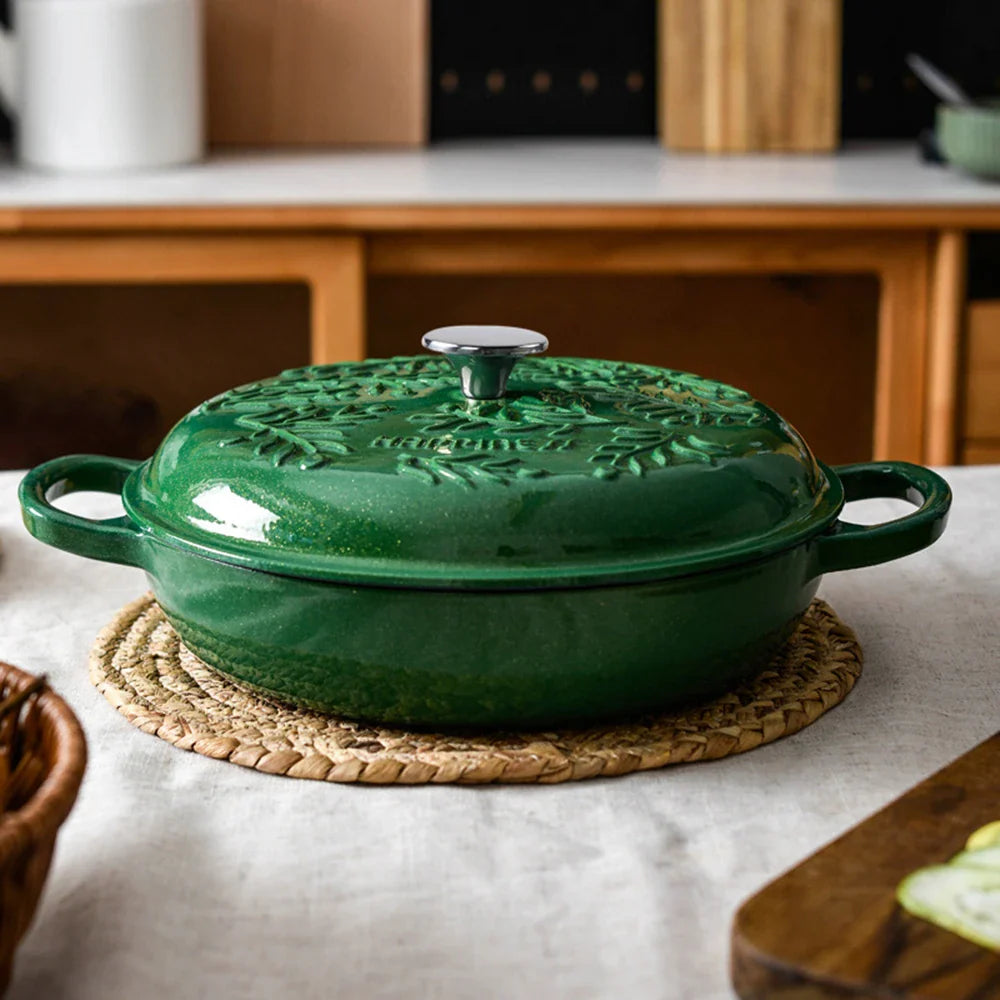 AuraDutch™ Enameled Cast Iron Dutch Oven
