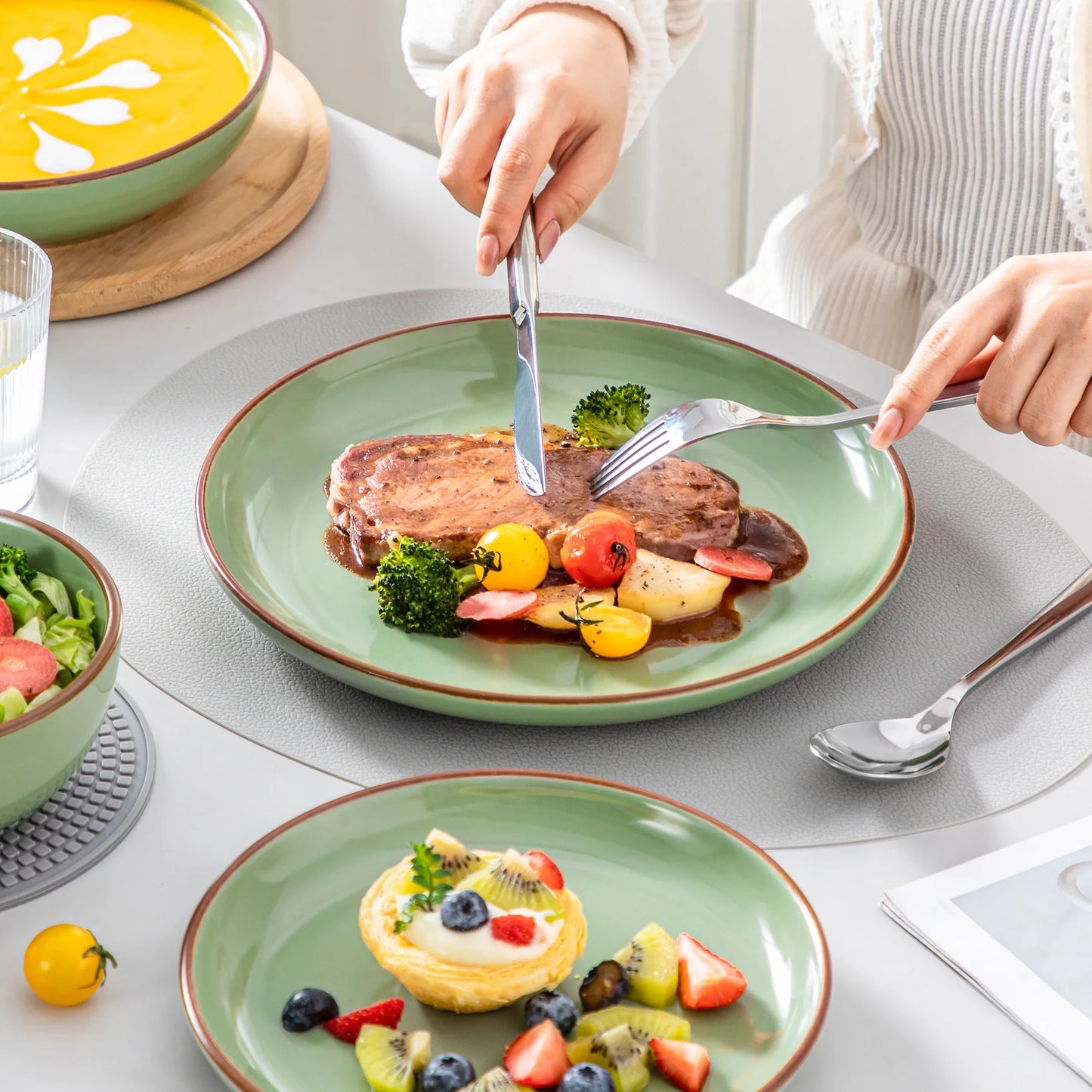 NYMPH Forest Glaze Tableware Set