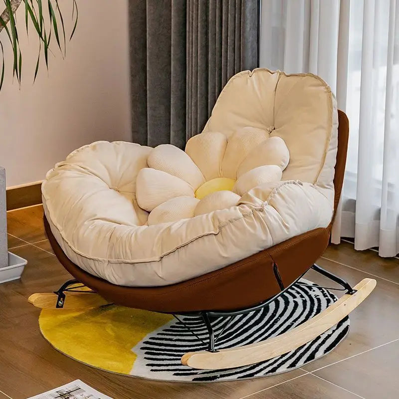 Rocking Lazy Eggshell Chair