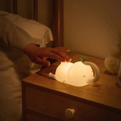 Cute Baby Elephant Night Light