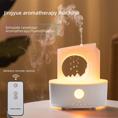 Zen Rain Cloud Aroma Diffuser with LED Light