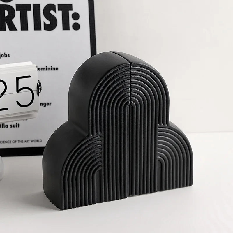 Modern Nordic Ceramic Bookend