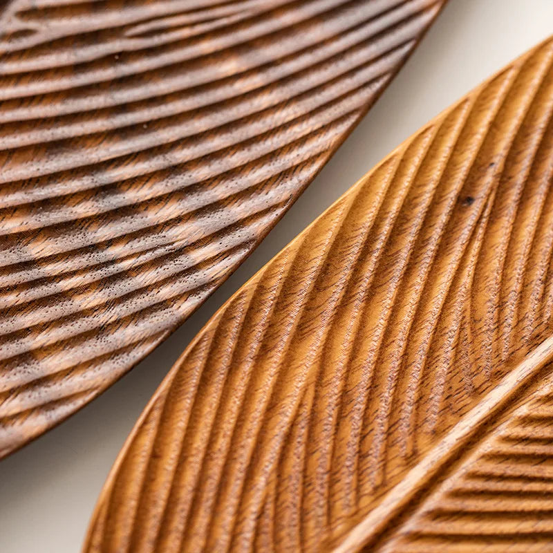 Leaf Shape Fruit Plate