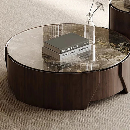 Astra Walnut Coffee Table Set