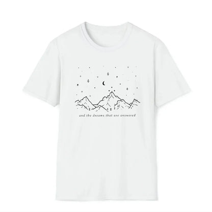 Dreams That Are Answered Mountain Sky T-Shirt