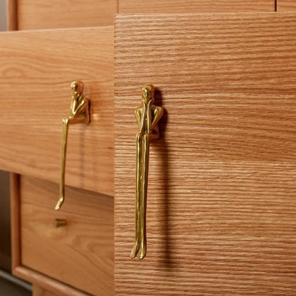 Brass Cabinet Handles- Nordic Modern Long Drawer Pulls