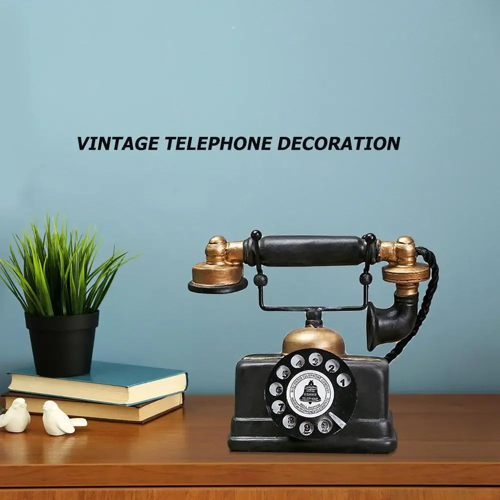 Vintage-Telefonmodell aus Harz