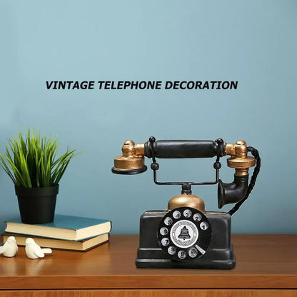 Vintage-Telefonmodell aus Harz