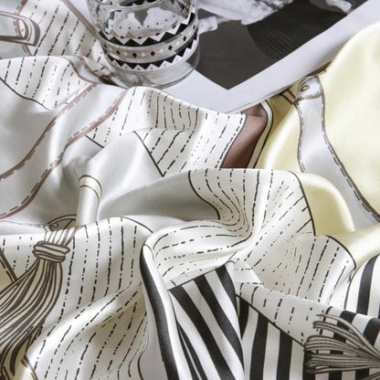Glamique Luxury Pure Mulberry Silk Bedding Set