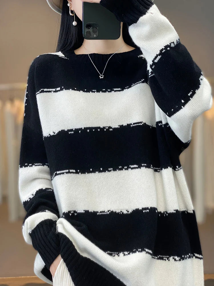 Lana Cashmere Knitted Sweater