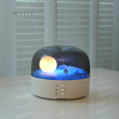 Moon Landscape Bluetooth Speaker & Night Light