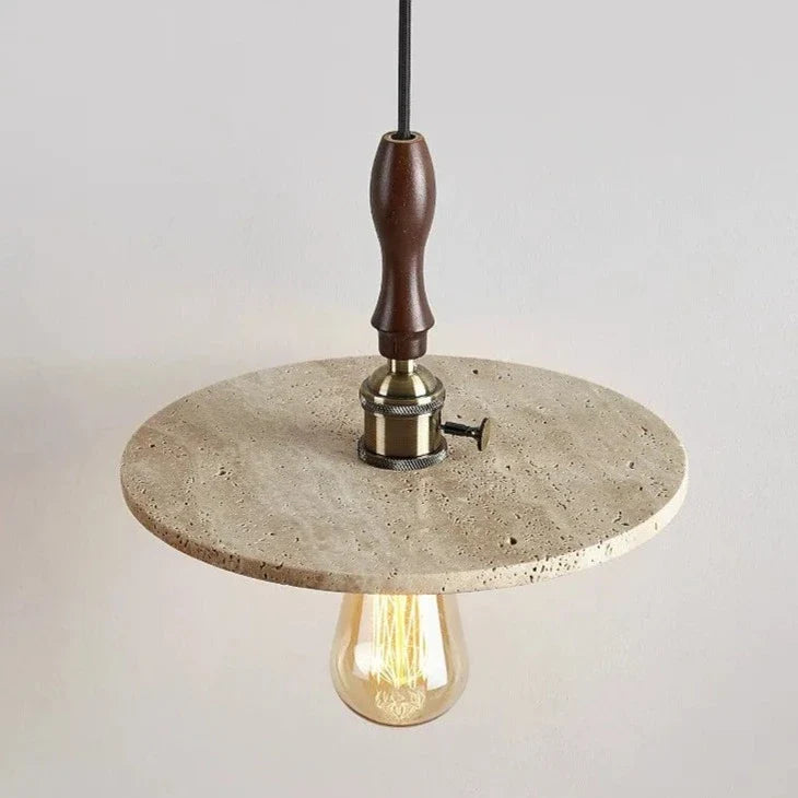 Medieval Style Stone Lamp