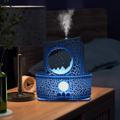 Zen Rain Cloud Aroma Diffuser with LED Light
