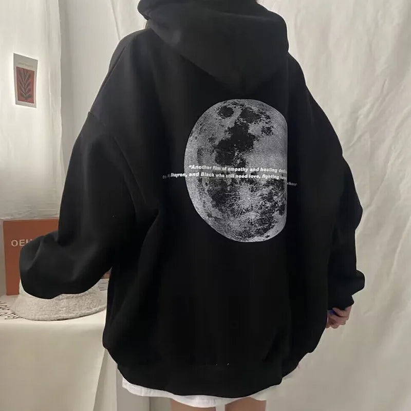 Let's Talk About The Moon Oversized Sweatshirt