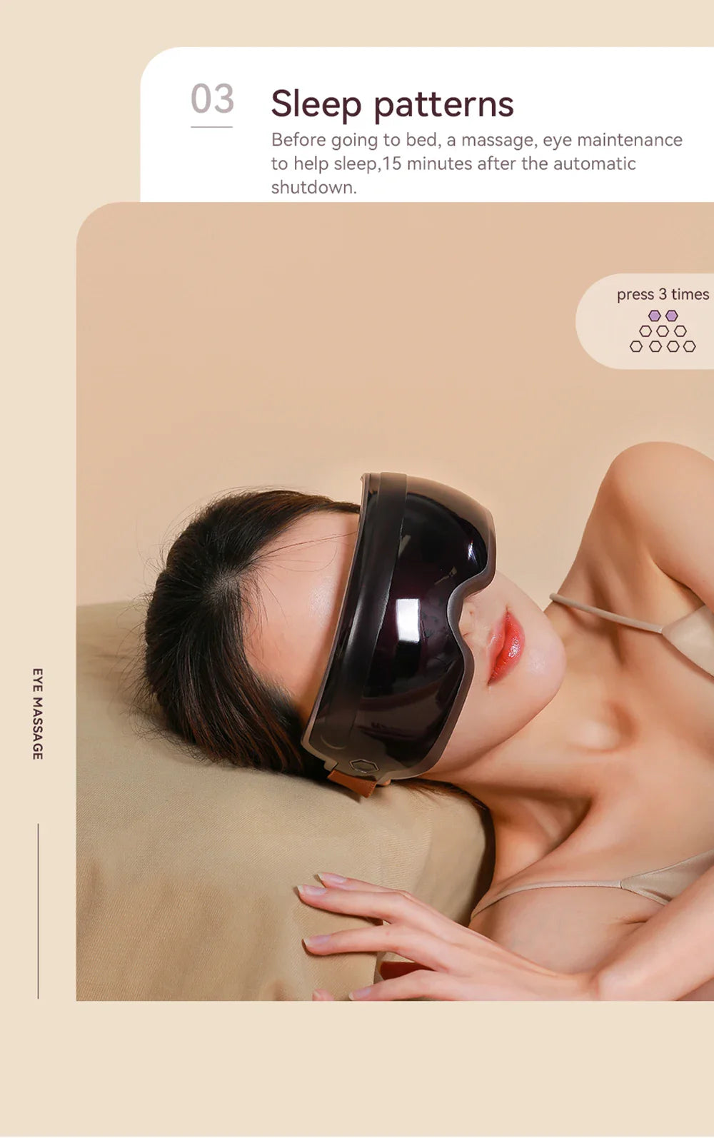 Intelligent Eye Massage Glasses