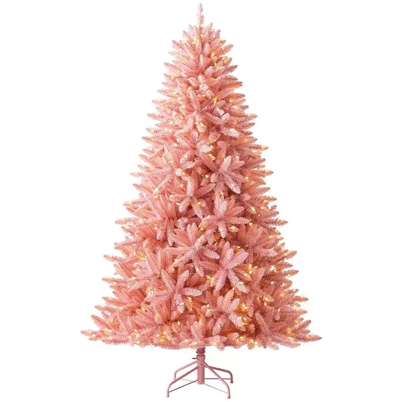 Pink Frost Christmas Tree